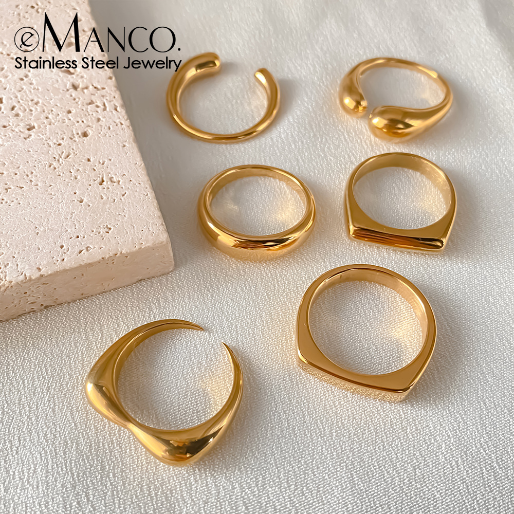 eManco欧美ins网红新款不锈钢