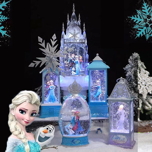 冰雪奇缘爱莎公主生日礼物八音盒