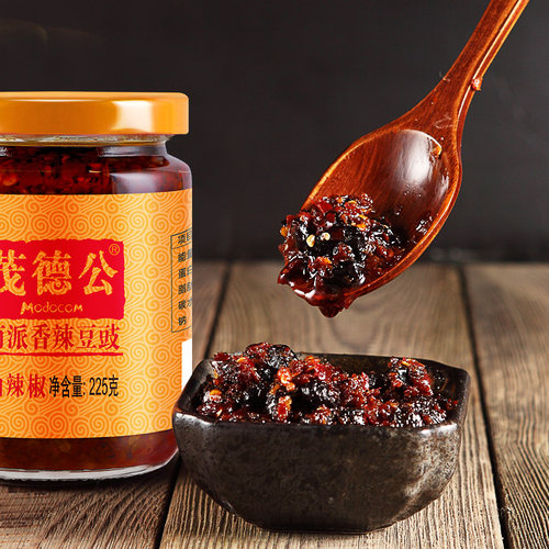 茂德公豆瓣酱香辣自制下饭拌面