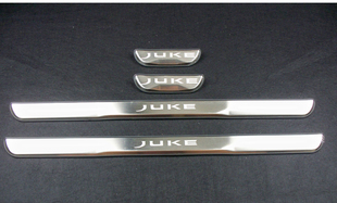 Nissan juke 专用迎宾跳板 日产JUKE车门槛条 尼桑拿不锈钢饰条