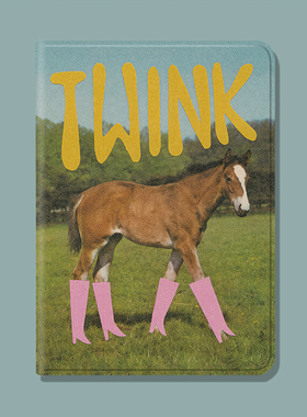 穿粉靴子的骏马ipad保护套2025带笔槽款10.2平板air5壳mini6全包防摔12.9寸10.5适用苹果ipadpro11寸保护壳潮