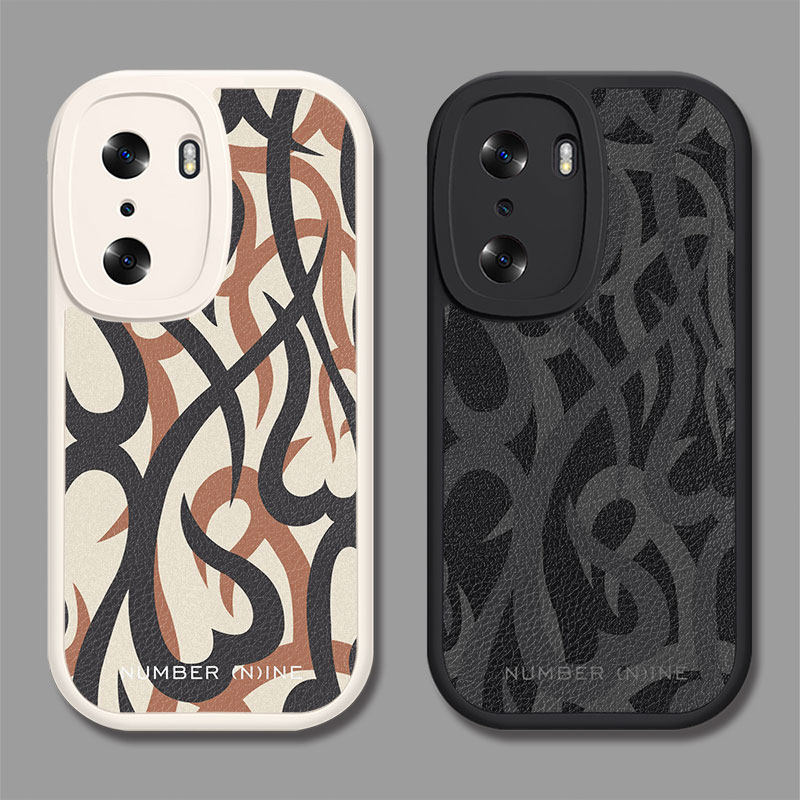 潮牌荆棘情侣适用华为荣耀400 300 90 80 70 60pro 50se x30 20手机壳新款黑色nova14 13 12 11 10 9 8防摔软