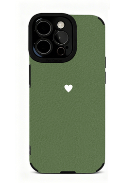 白色小爱心全包保护套适用苹果17 16 15 14 13 12 11手机壳华为mate70 60 50 40 30创意p80全包nova14荣耀400