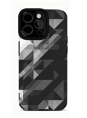 黑白灰色块拼接潮适用苹果17 16 15 14 13 12 11 x手机壳华为mate70 60 50 40 30创意pura80全包nova14荣耀90