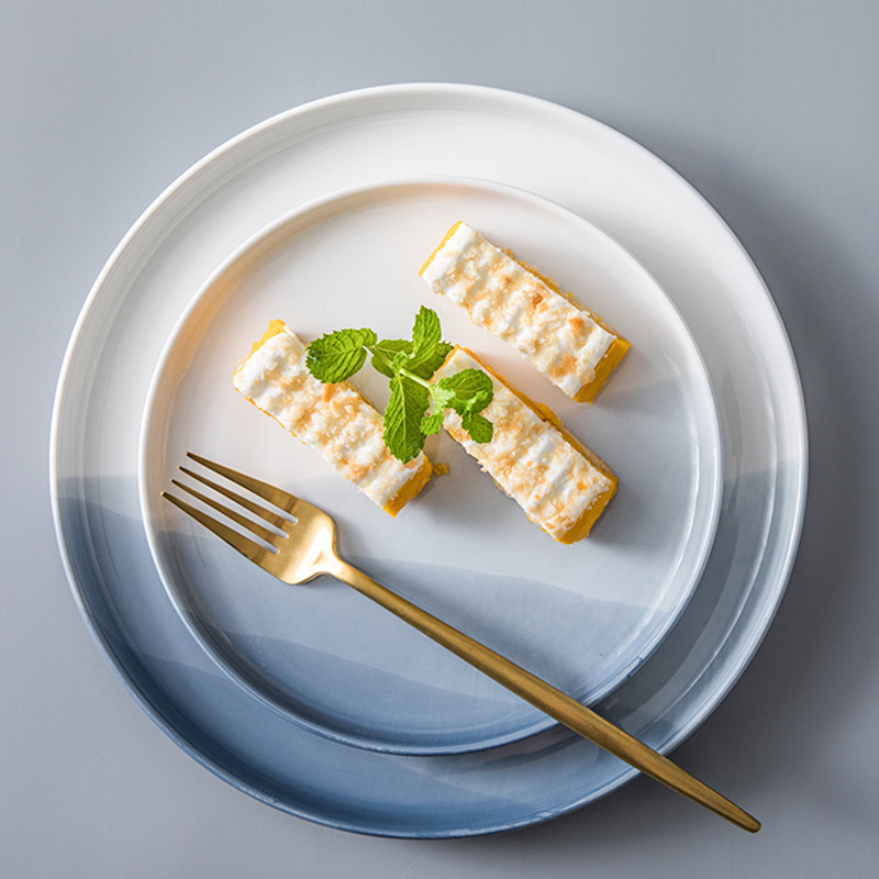 Youcci European style creative ceramic steak plate
