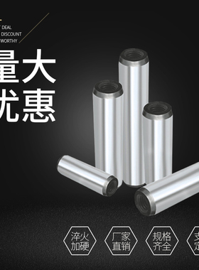 GB/T120-2000内螺纹圆柱销/φ10*35-φ10*200定位销/40cr淬火钢