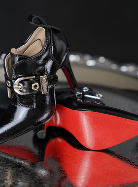 BJD娃鞋 id75叔普叔大女三分四分娃鞋高跟脚  现货