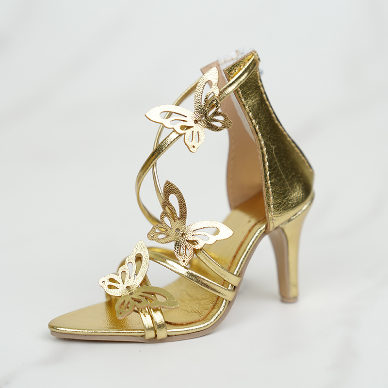 BJD嘀嗒家四分高跟脚三分蝴蝶娃鞋高跟鞋 三分女高跟脚 现货