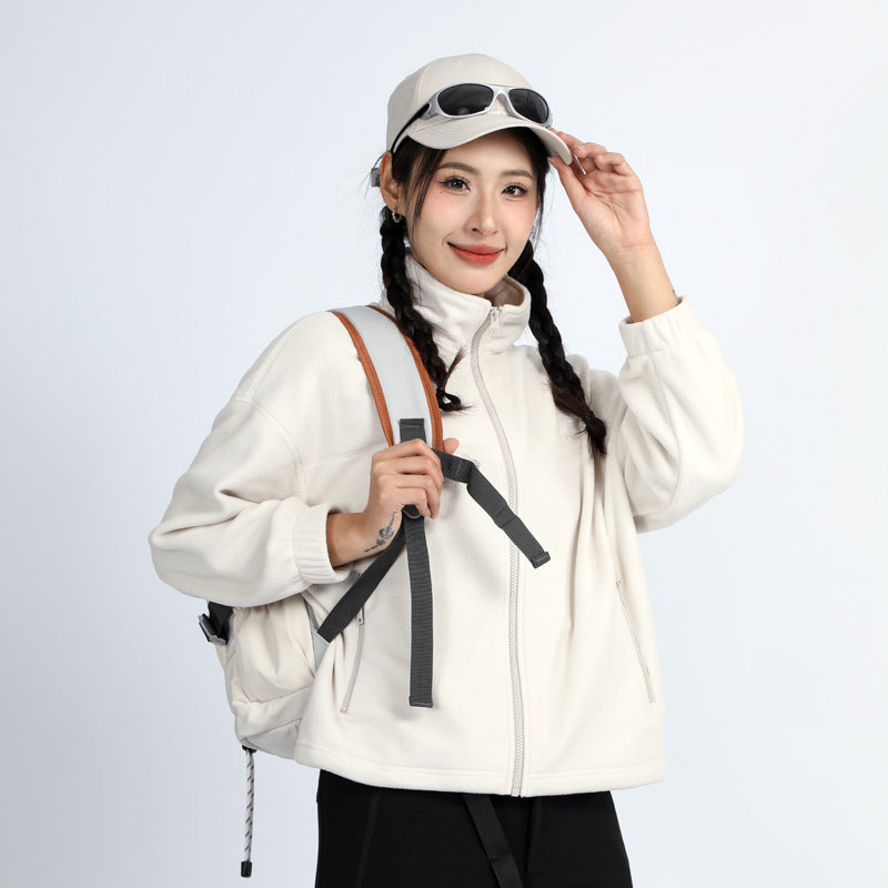 悍途户外抓绒衣防风防泼水保暖