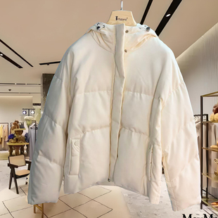 买手店女装小众设计师款2025冬季新款羽绒服长款鹅绒保暖加厚外套