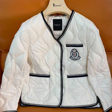 买手店女装小众设计师款冬季新品户外防风短款鹅绒女士加厚羽绒服