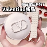 新品！Valentino/华伦天奴圣诞纯白限定白绒气垫口红122 134 112