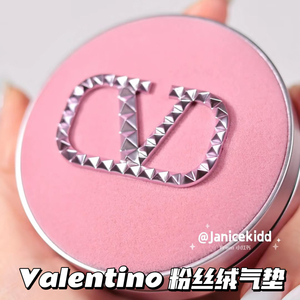 上新！Valentino/华伦天奴2025春季新品粉丝绒水光气垫LN2 太美辣