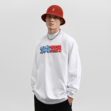 BBK 重磅270g 小领口长袖T恤宽松bboy街舞嘻哈hiphop打底涂鸦说唱