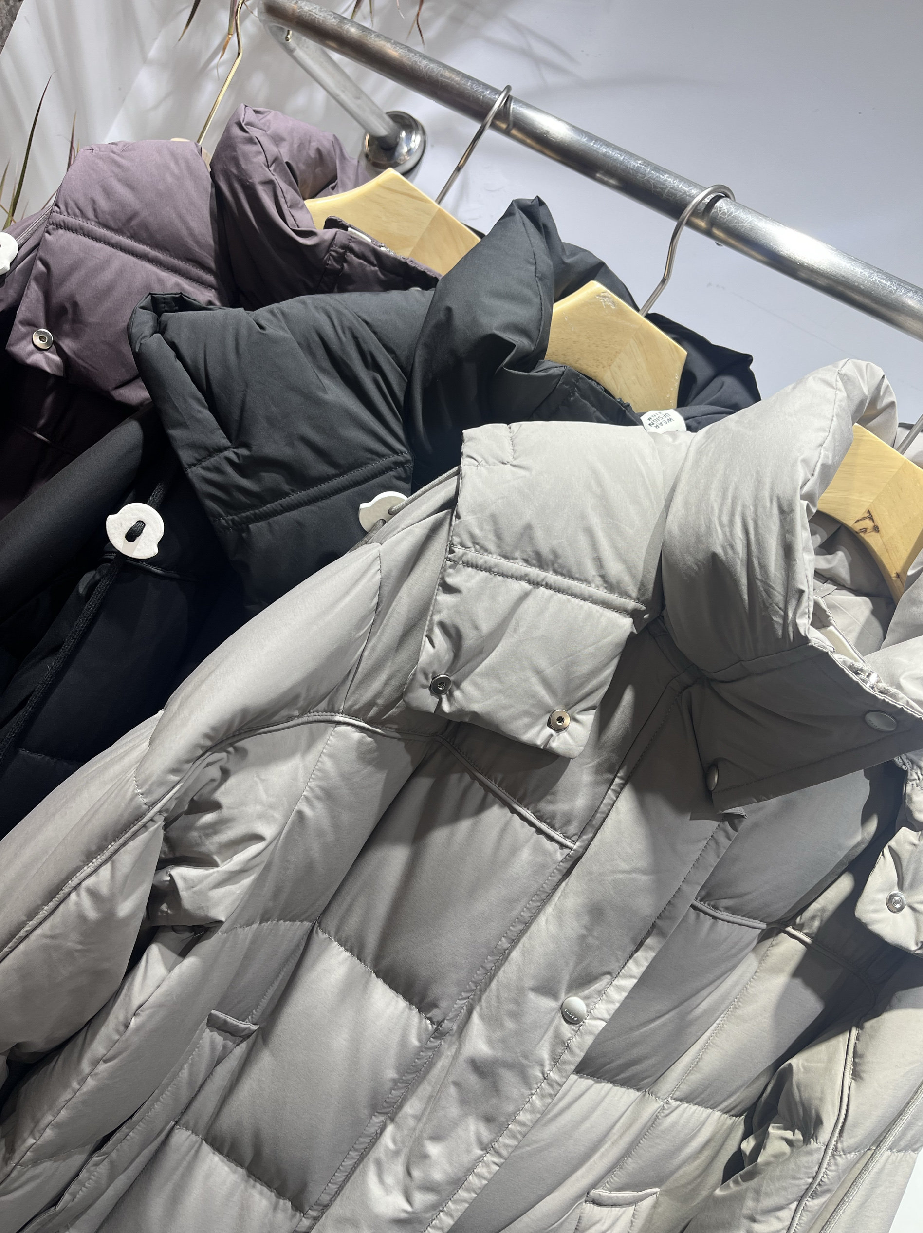 冬款特价捡漏丽丽糖羽绒服长款白鸭绒