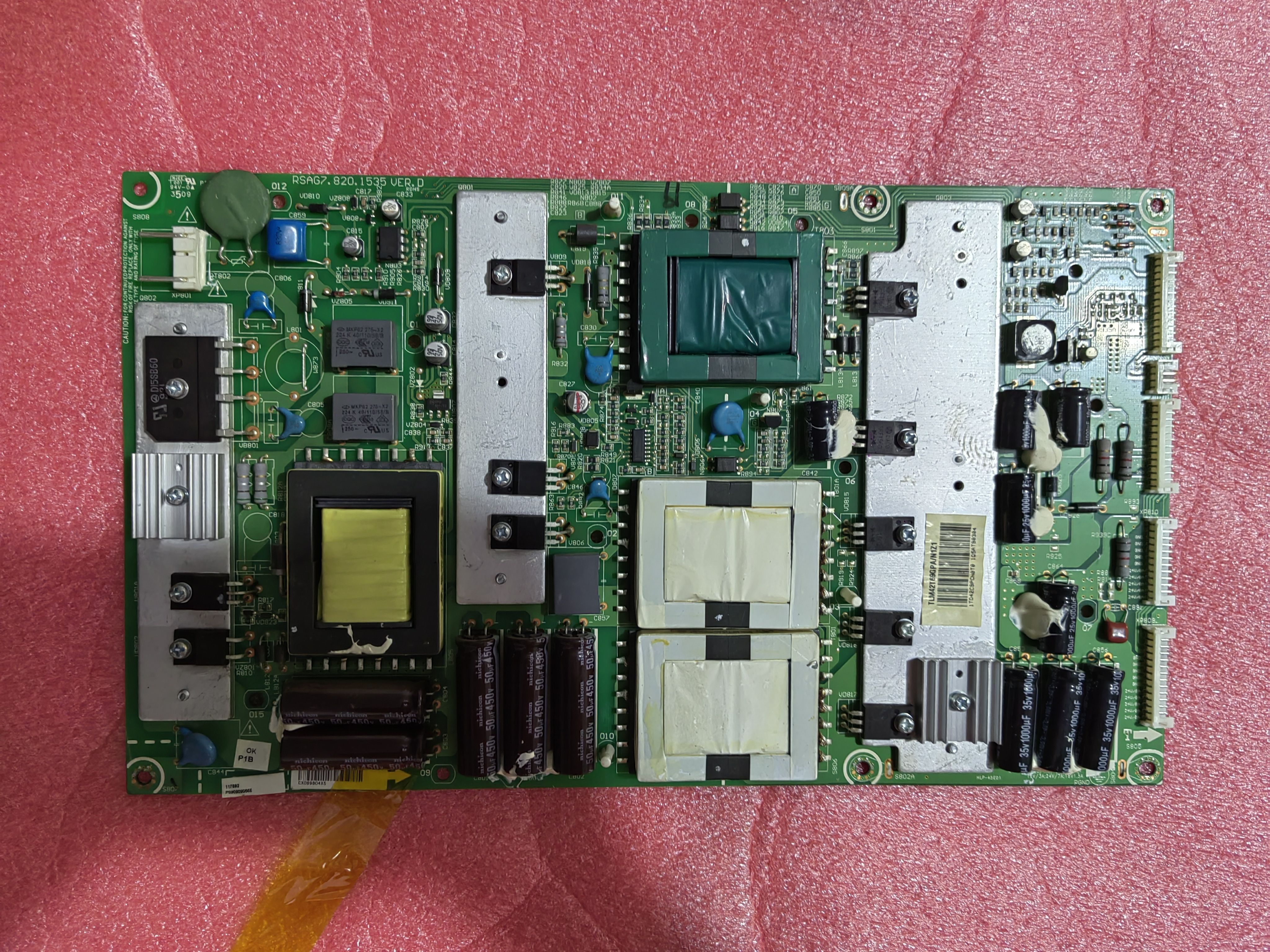 原装海信TLM42/47T08GP TLM42/47T69GP电源板 RSAG7.820.1535/ROH