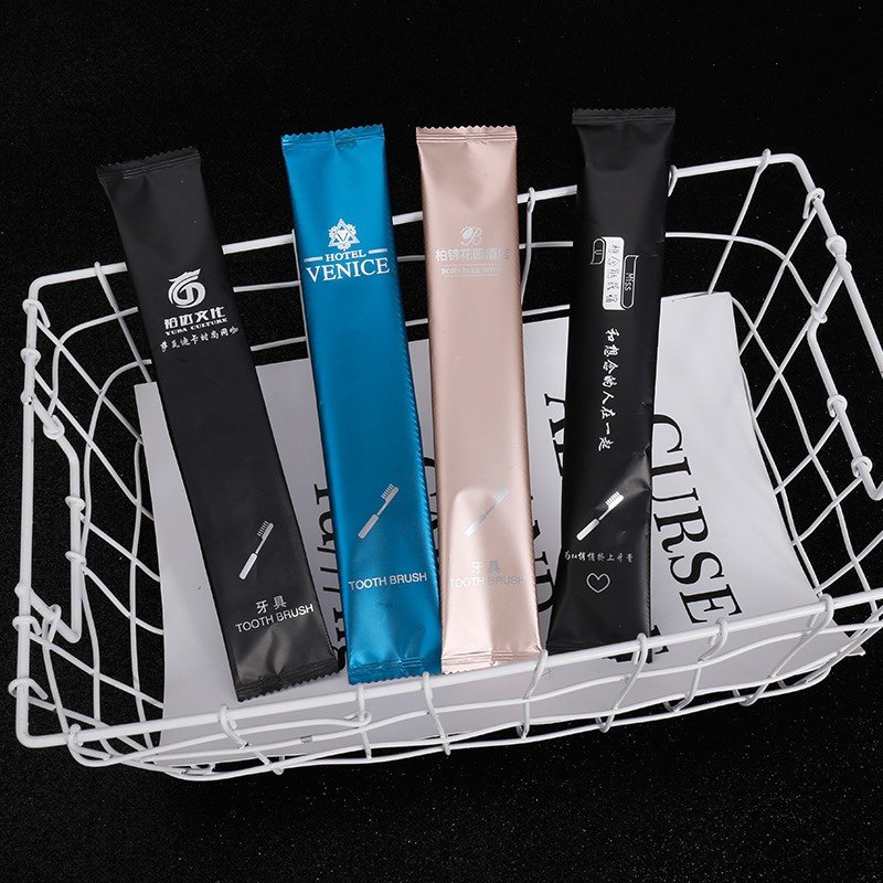 铝箔宾馆酒店一次性星级洗漱用品套装牙刷牙膏牙具六件套可定制
