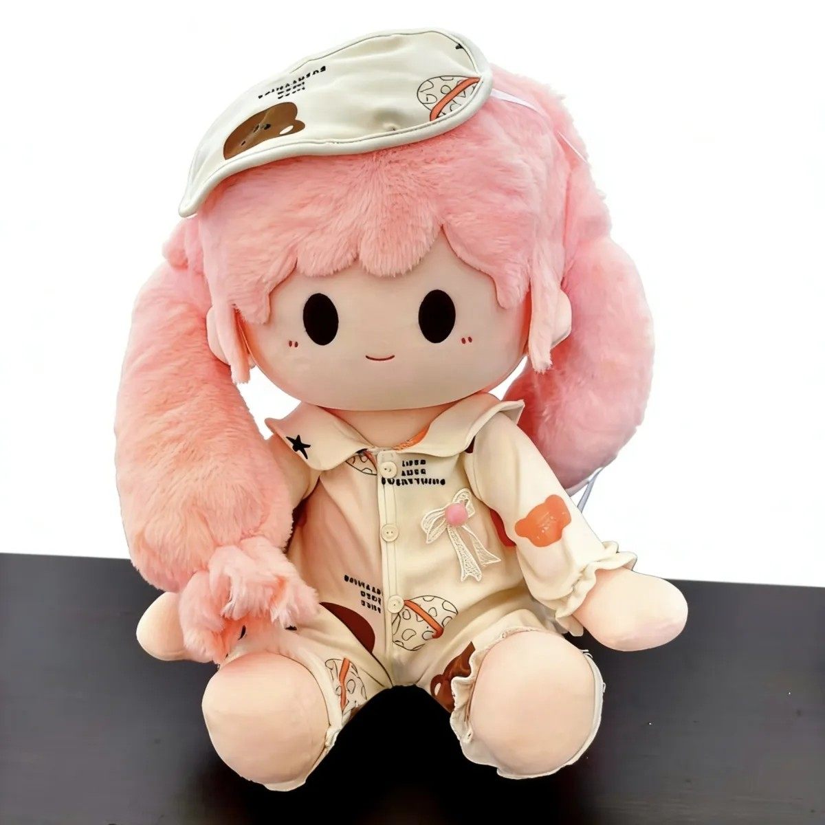 40cm坐姿棉花娃娃睡衣连体衣无属性娃衣一番赏女生正版俏皮便宜