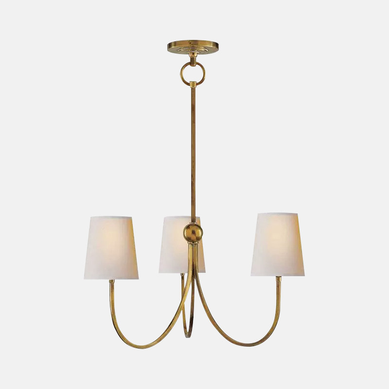 美式简约全铜客厅吊灯轻奢大气酒店餐厅法式复古餐厅卧室书房灯具,家装灯饰光源,客厅吊灯,淘宝优惠券,粉丝福利购,淘宝优惠卷