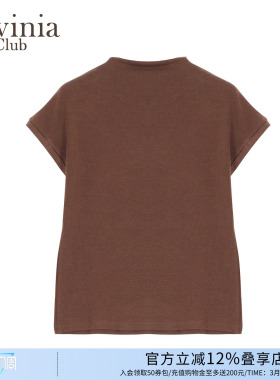 Lavinia简约气质OL通勤打底针织衫半高领女上衣2025秋新款Y55T103