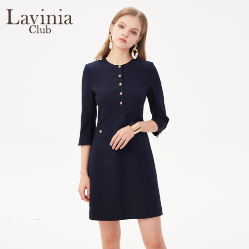LaviniaClub气质连衣裙