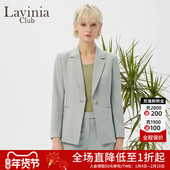 女春新款 Lavinia法式 通勤休闲职业气质西装 极简西服外套上衣