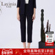 Lavinia B33K10P 女高腰直筒职场休闲裤 早春新款 醋纤凉感西裤