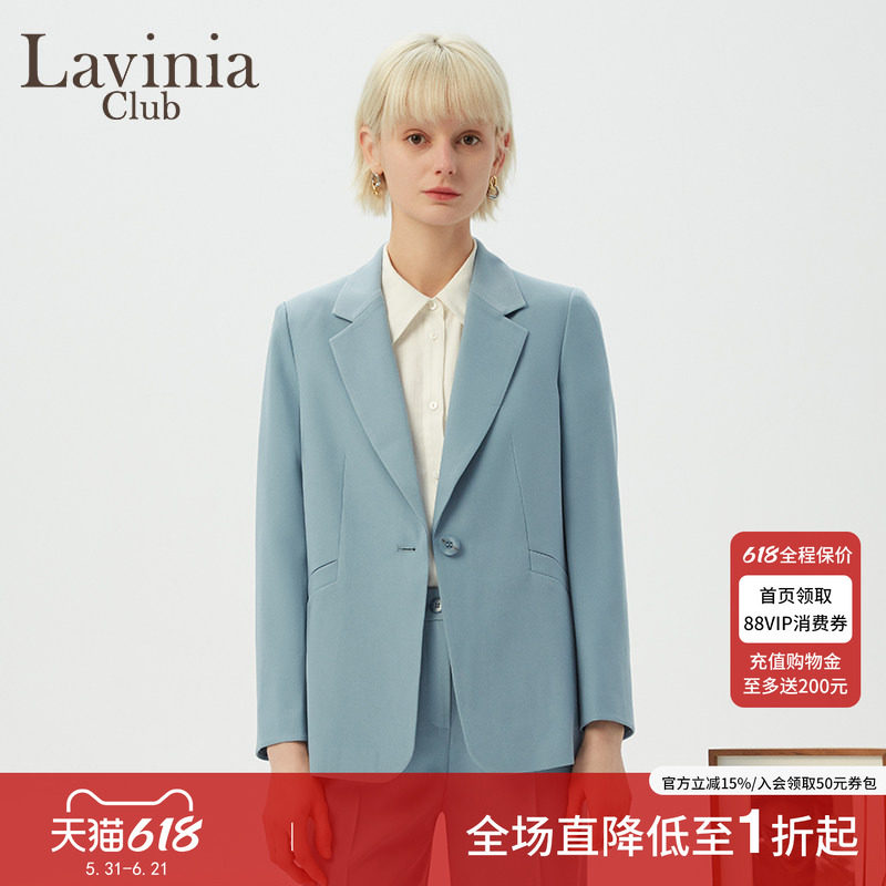 Lavinia 职业正装女高级感气质法式西装春新款西服外套P35W03