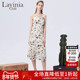 Lavinia中式 水墨国风气质连衣裙女春夏新款 雪纺吊带裙P33L120