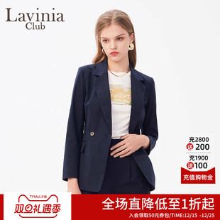 西装 拉维妮娅春装 通勤气质职业正装 年新款 外套女B41W14 女款