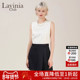 Lavinia2025春新款 通勤气质立体提花肌理圆领无袖 背心女E51B102R