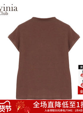 Lavinia简约气质OL通勤打底针织衫半高领女上衣2025秋新款Y55T103