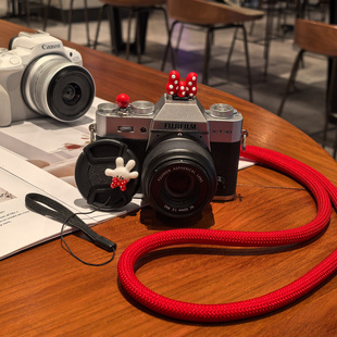 热靴盖适用富士XS20XT50xm5xt30xt5快门按钮尼康小红球肩带斜跨