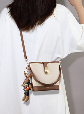 马年新品包包2025新款女包2025大容量高级感水桶包通勤时尚单肩