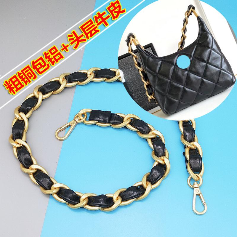 CF方胖子粗链条小香风包链