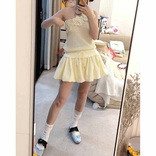 两件套/单件ins韩系小个子女背心