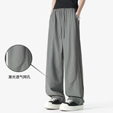 2w+220g锦纶冰丝2026春透气激光打孔休闲冰丝裤K170无影墙特P28，男装休闲裤，电商A030