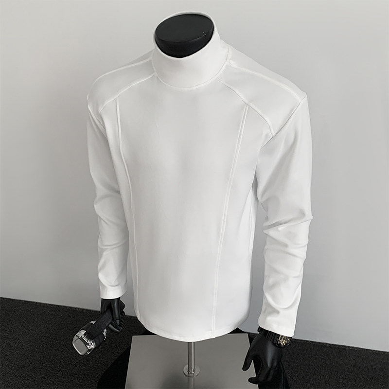 2w件德绒280g2026春款基础长袖打底长T假模特T2601特P12，男装T恤，电商A030