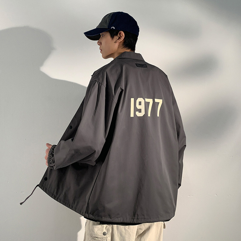 1k+2026春潮流美式1977休闲夹克外套光影墙JK111特P35,男装夹克,电商A030