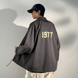 1k+2026春潮流美式1977休闲夹克外套光影墙JK111特P35，男装夹克，电商A030