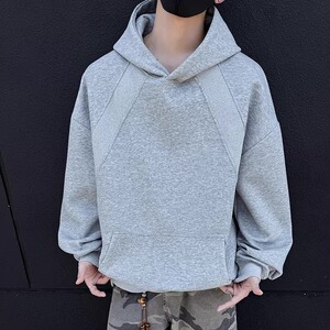 6w件+330g华棉 2026春款男潮牌套头连帽卫衣 高街 WY617 特P28图片