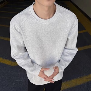 3w件+280g 2026春款重磅华棉解构打底长袖T恤 高街 T2596 特P15图片