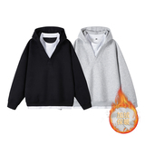 1w+420g华棉加绒2026春拼接假两件套头卫衣无影墙WY610-JR特P38，男装卫衣，电商A030