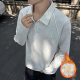 1W件+280g曼巴棉加绒POLO男重磅翻领长袖T恤高街T2599-JRP25，男装T恤，电商A030