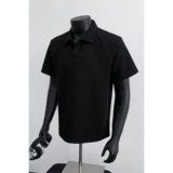 5千件曼巴棉250g2026春款美式polo衫短袖男复古t恤P2568P18，男装T恤，电商A030