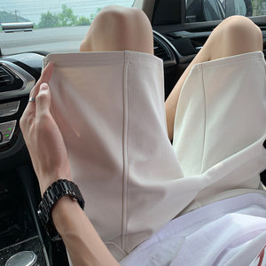 3千件米通格320g2026春款美式拼接直筒短裤户外模特DK021 P28控59，男装牛仔裤，电商A030