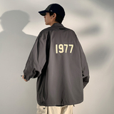 1k+2026春潮流美式1977休闲夹克外套光影墙JK111特P35，男装夹克，电商A030