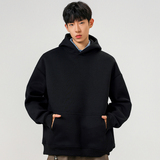 5W件+420g华棉加厚2026春款纯色连帽套头卫衣无影墙WY801特P35，男装卫衣，电商A030