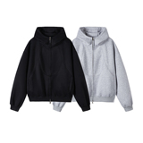 5k件+400g华棉2026春款结构线连帽卫衣外套高街WY605特P38，女装短外套，电商A030