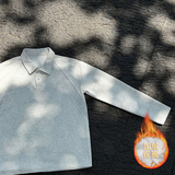 1w+420g曼巴棉加绒2026春款POLO翻领长袖T恤高街T2599-JR特P19，男装T恤，电商A030